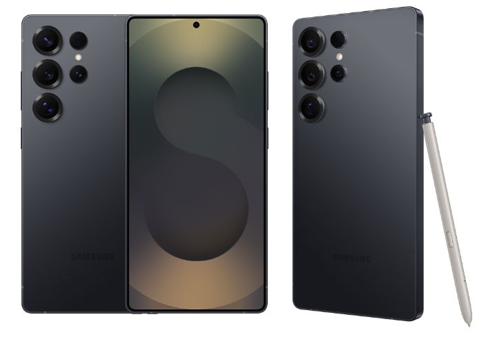 Close-up of Samsung Galaxy S26 Ultra's battery with a symbol representing improved battery life