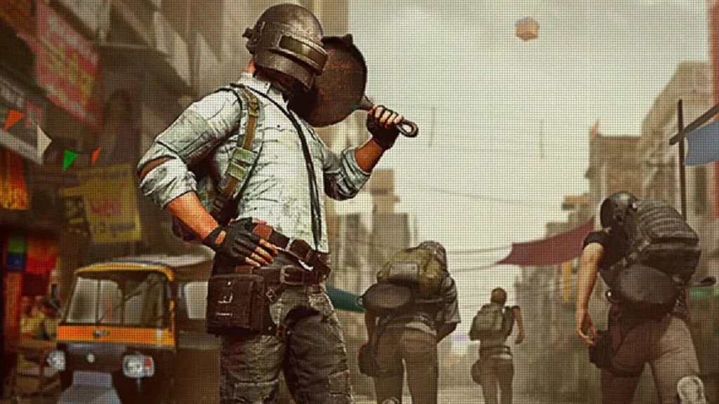 A BGMI player sprinting quickly after healing, demonstrating the new gameplay feature in the BGMI 3.9 update