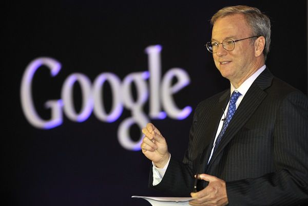 Former Google CEO Eric Schmidt discussing smartphone distraction and digital focus during a podcast interview