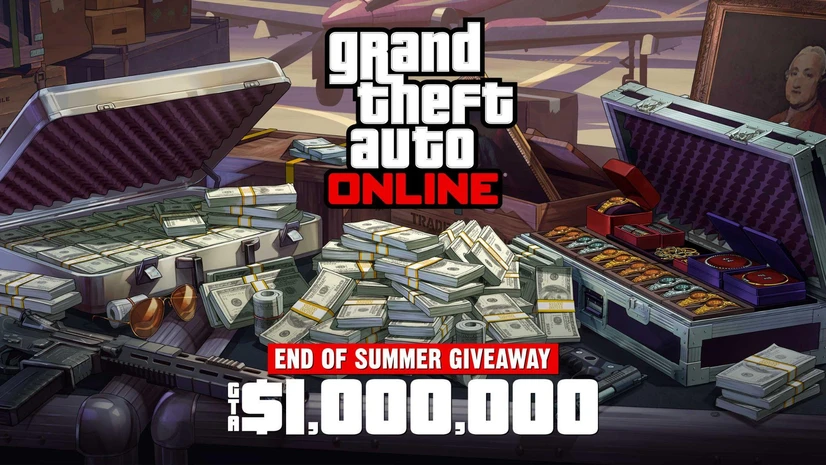GTA Online giveaway rewards with free $2 million bonus