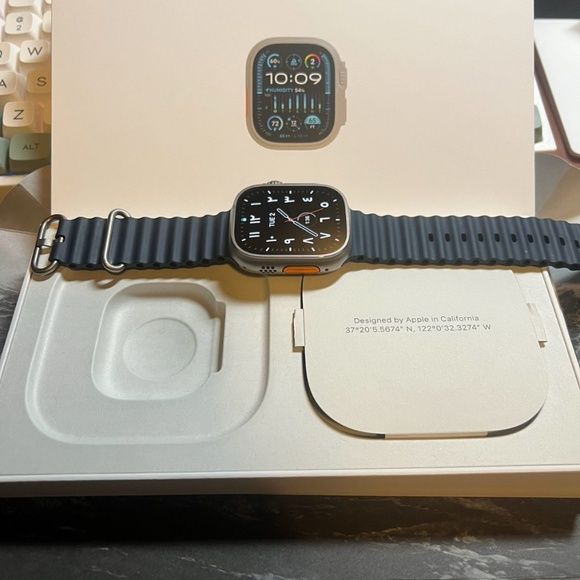 Apple Watch Ultra 3 with rugged titanium case and larger display