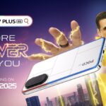 Poco M7 Plus smartphone with 7,000mAh battery and 50MP AI camera showcased in a sleek design